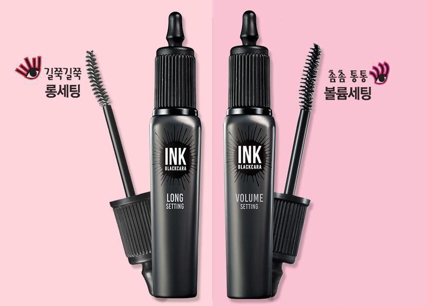 Peripera Ink Blackcara持久纤长的睫毛膏,受欢迎的韩国品牌。