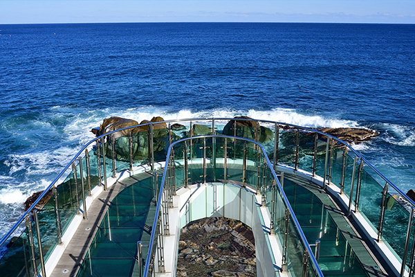 Bright yellow canola fields against the backdrop of the ocean in Jeju Island, attracting visitors every spring.