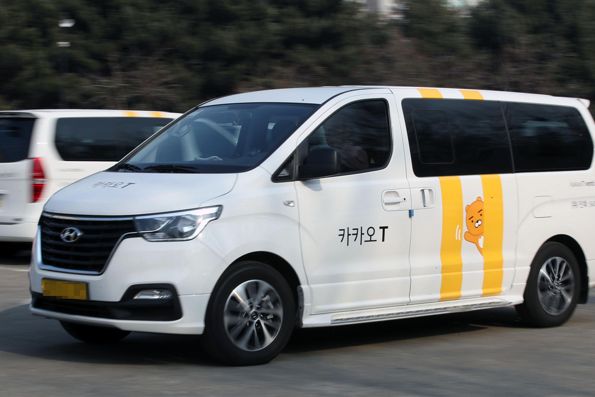 一般韓國大型計程車 kakao taxi 2026