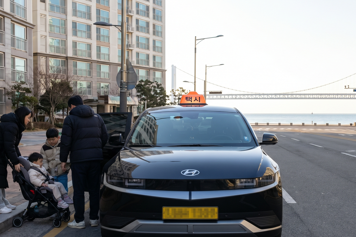 搭乘韓國計程車 一定要是合法的