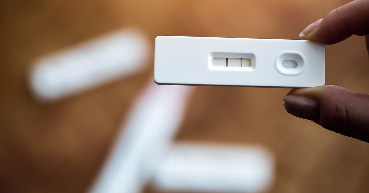 一支懷孕檢測棒顯示陽性，聚焦於韓國社會中有關性和生殖健康的議題，挑戰傳統觀唸的形象。