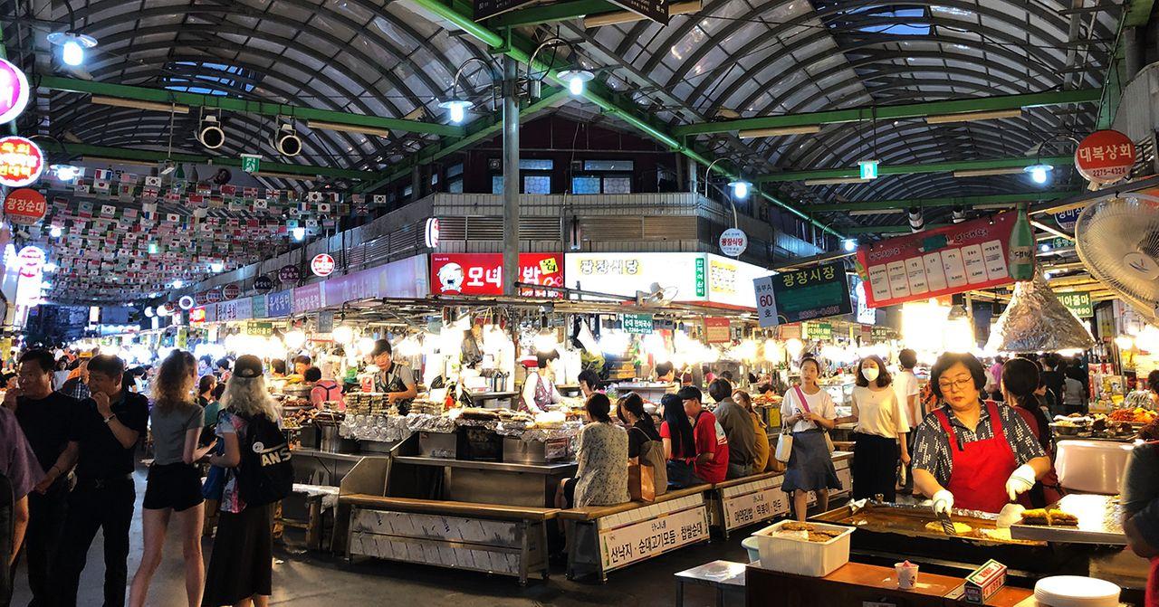 Creatrip Gwangjang Market Visit