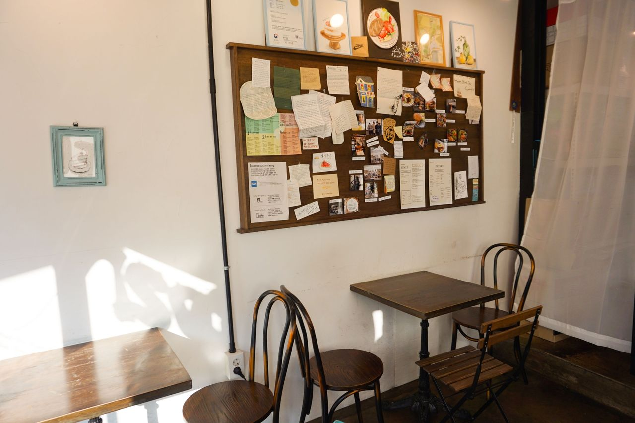 ソウル カフェ キョンリダンギル イテウォン ソウルイテウォン ソウルカフェ イテウォンカフェ 韓国ソウル ハンナム洞