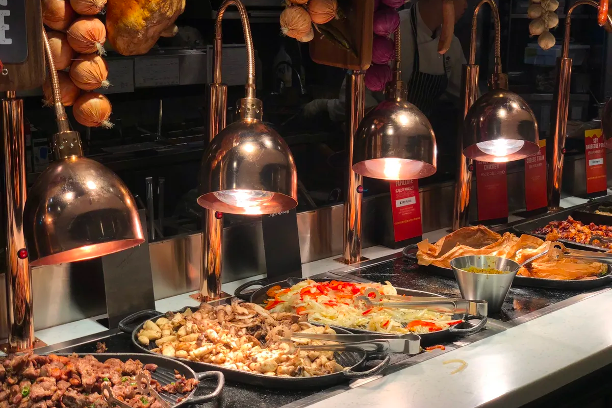 一個人用餐 韓國 餐廳