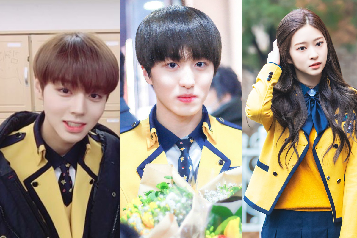 韓國 藝人 校服