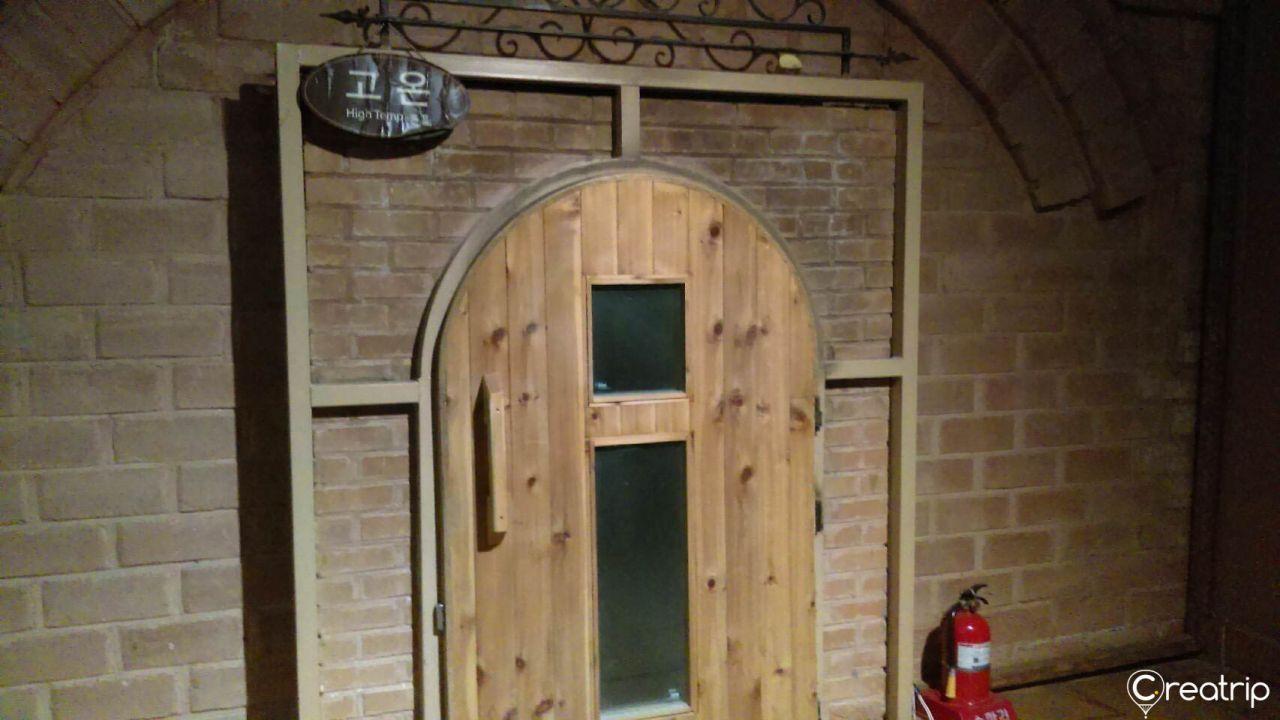 เตาชาร์ล๊อคซาวน่าใน Yongsan Dragon Hill Spa ที่ยงซาน โซล