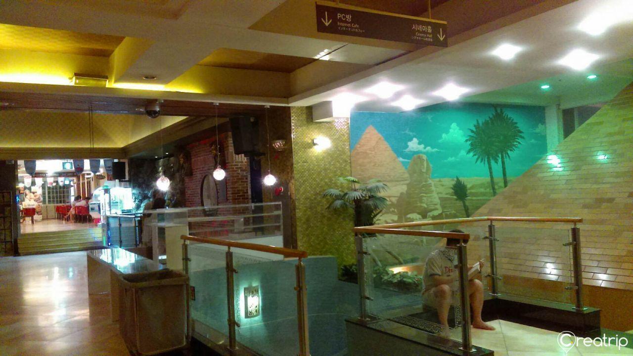 ห้องน้ำแข็งใน Yongsan Dragon Hill Spa ที่ยงซาน โซล