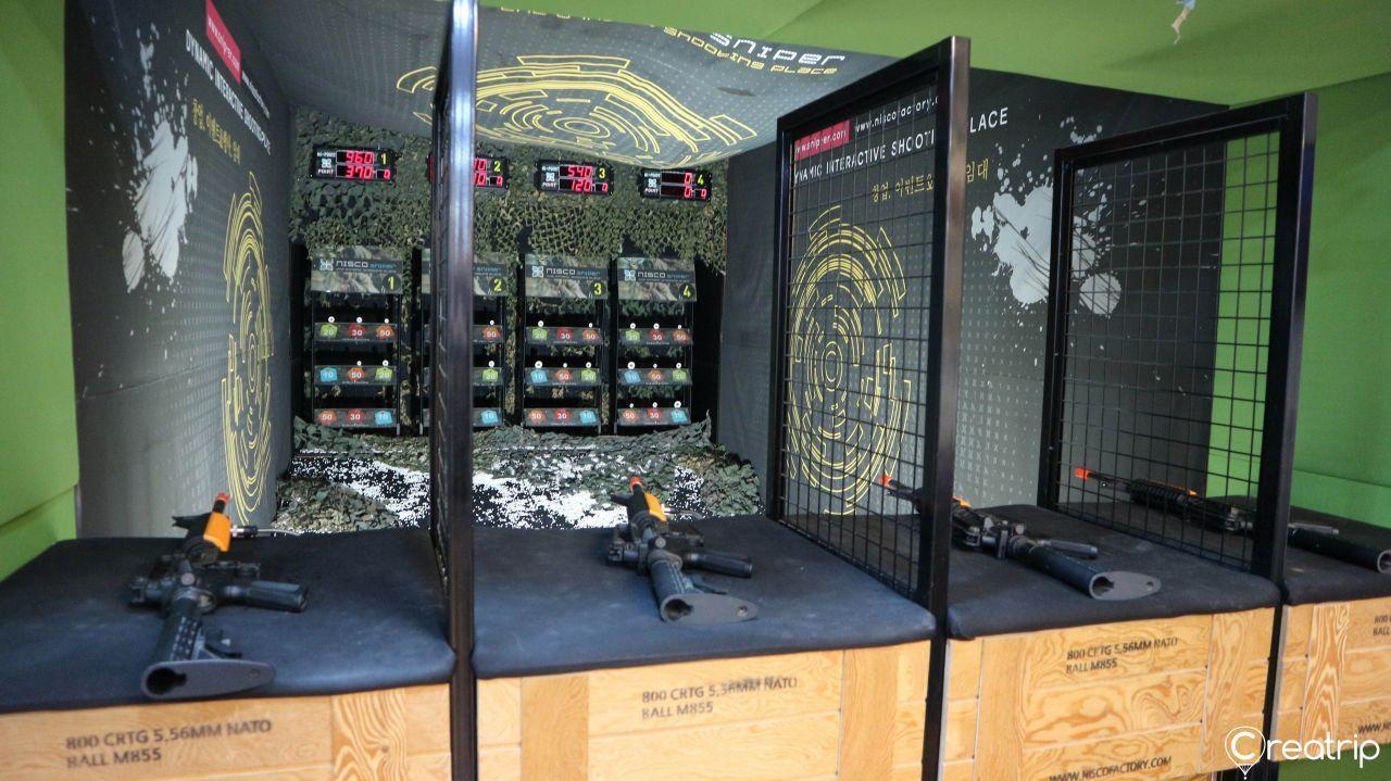 ของรางวัลในพื้นที่บันเทิงภายใน Yongsan Dragon Hill Spa ที่ยงซาน โซล