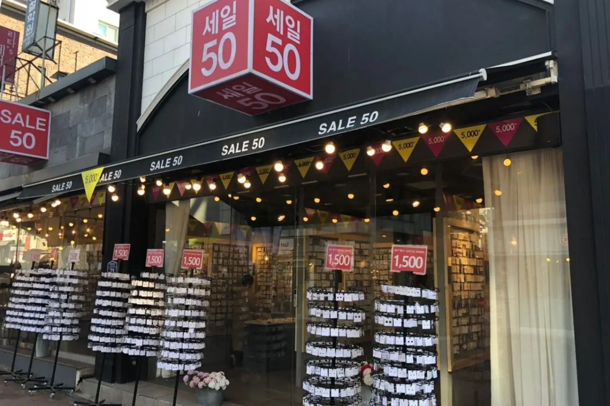 韓國必買 韓國購物 首爾購物 首爾平價飾品店 首爾飾品批發店 首爾飾品推薦 SALE 50