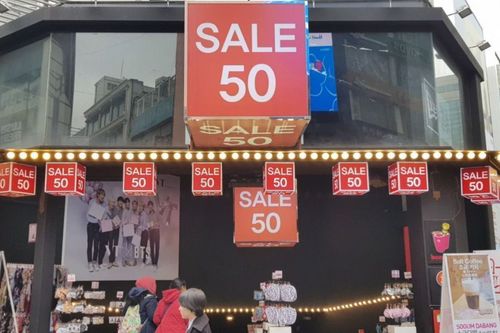 cửa hàng phụ kiện SALE 50, Hàn Quốc