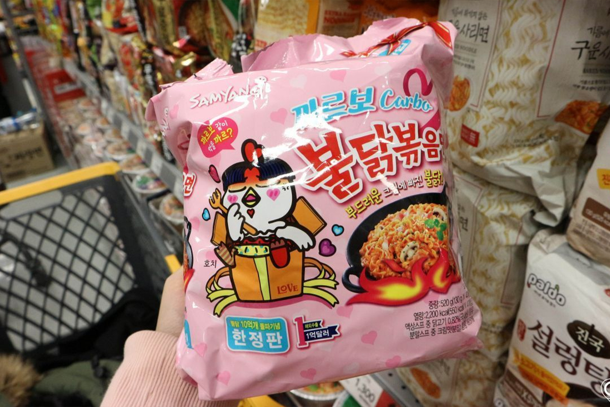 拉麵 韓國超市