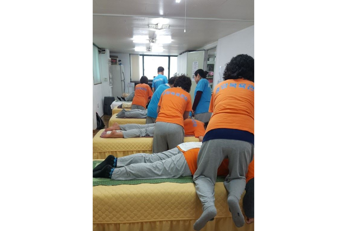 韓國汗蒸幕搓身