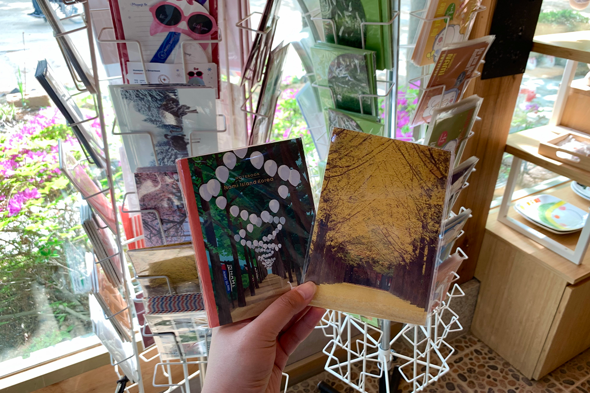 南怡島 紀念品 明信片