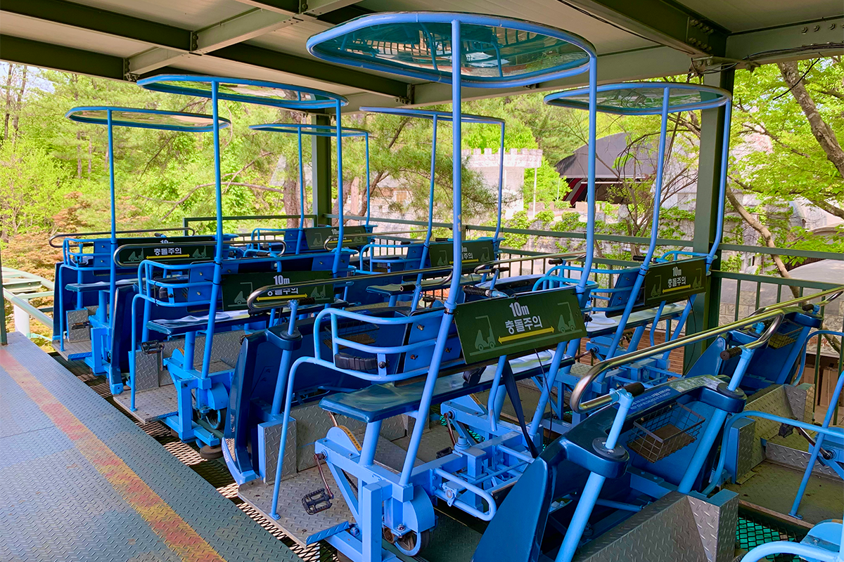 南怡島 天空單車