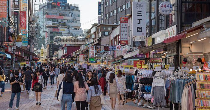 Tagesausflug nach Hongdae