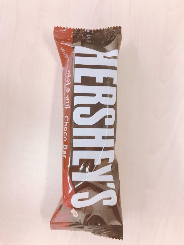 HERSHEY'S 초콜릿 바 포장 - 대만어로 "7-11韓國Herrshey的巧克力棒包裝"