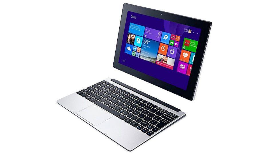 ACER laptop convertible design with detachable screen and keyboard.