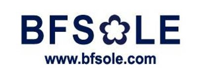 BFSOLE logo with website URL, representing a Korean shoe brand offering fashionable and comfortable women's footwear.