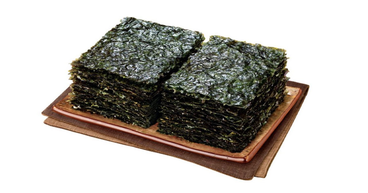 跟米飯搭配食用的韓國紫菜，為簡單之道餐食增添獨特風味。