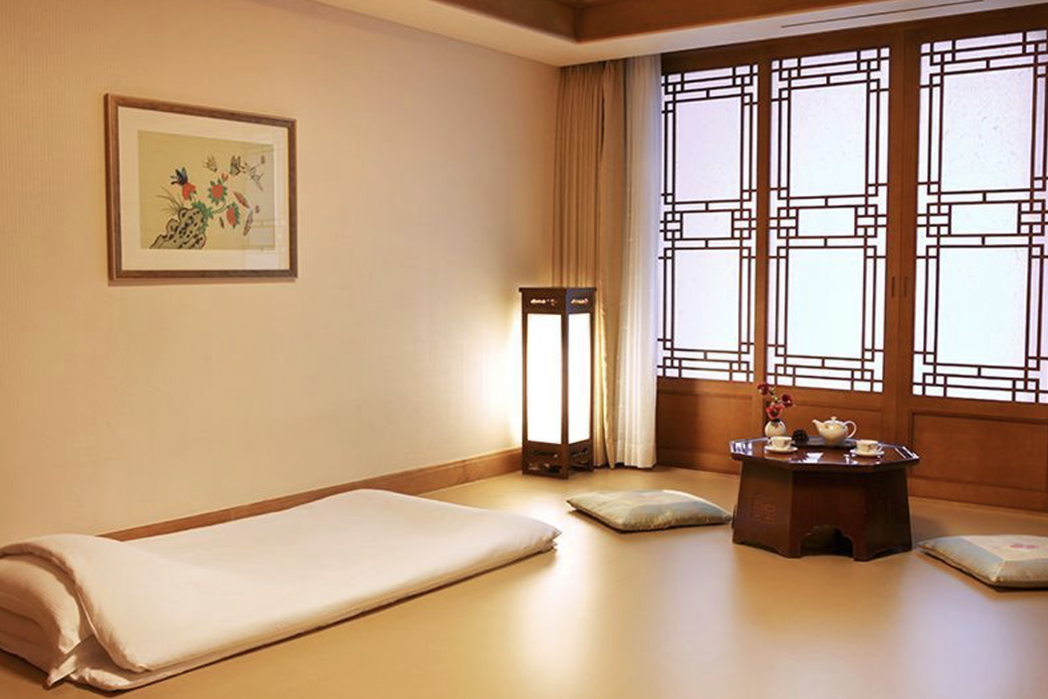 現代韓國房間內部使用地熱系統，地板温暖而舒適，這種技術如今已經被進一步改良和推廣。