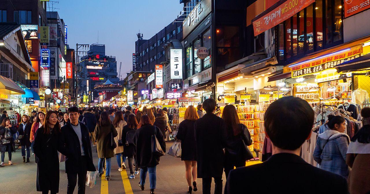 首尔大学商圈比较