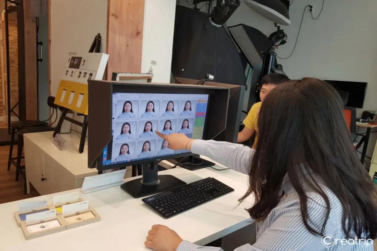写真館 写真撮影 ソウル 写真スポット 証明写真 韓国 写真撮影名所 ソウル 証明写真 Fork Studio