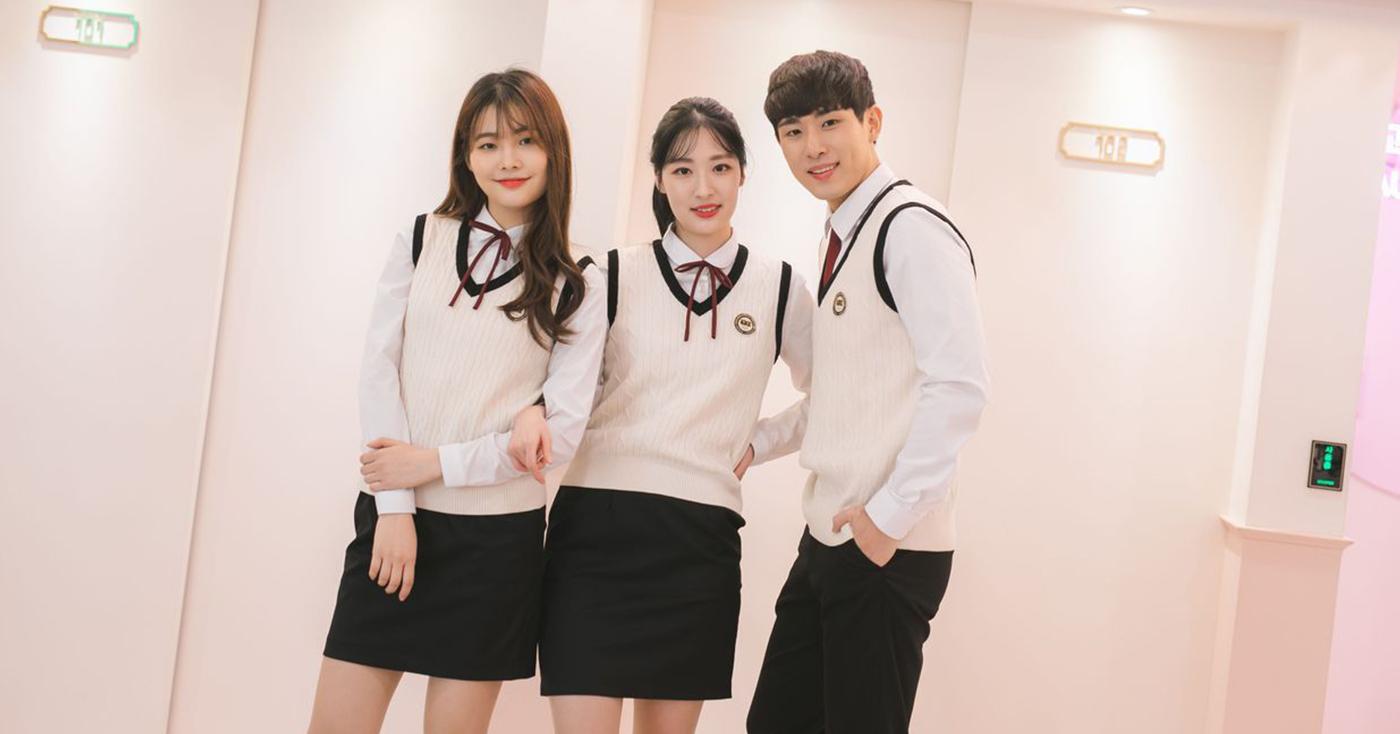 ร้านเช่าชุดนักเรียนเกาหลีย่านจัมชิล | Ewha School Uniform