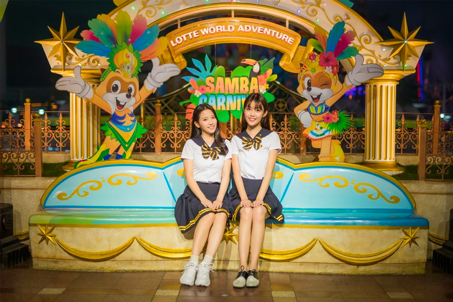 韓國制服 高中校園