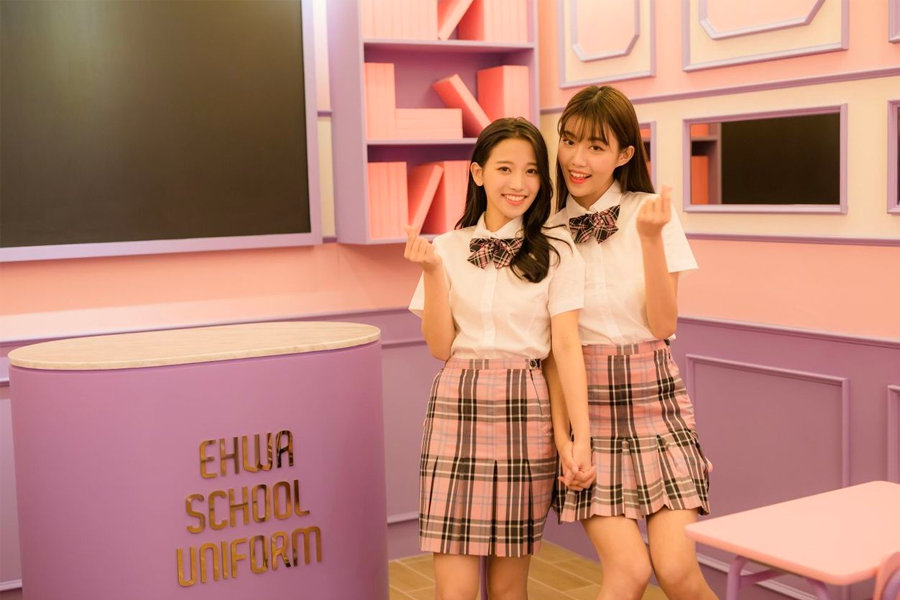 韓國高中 制服租借