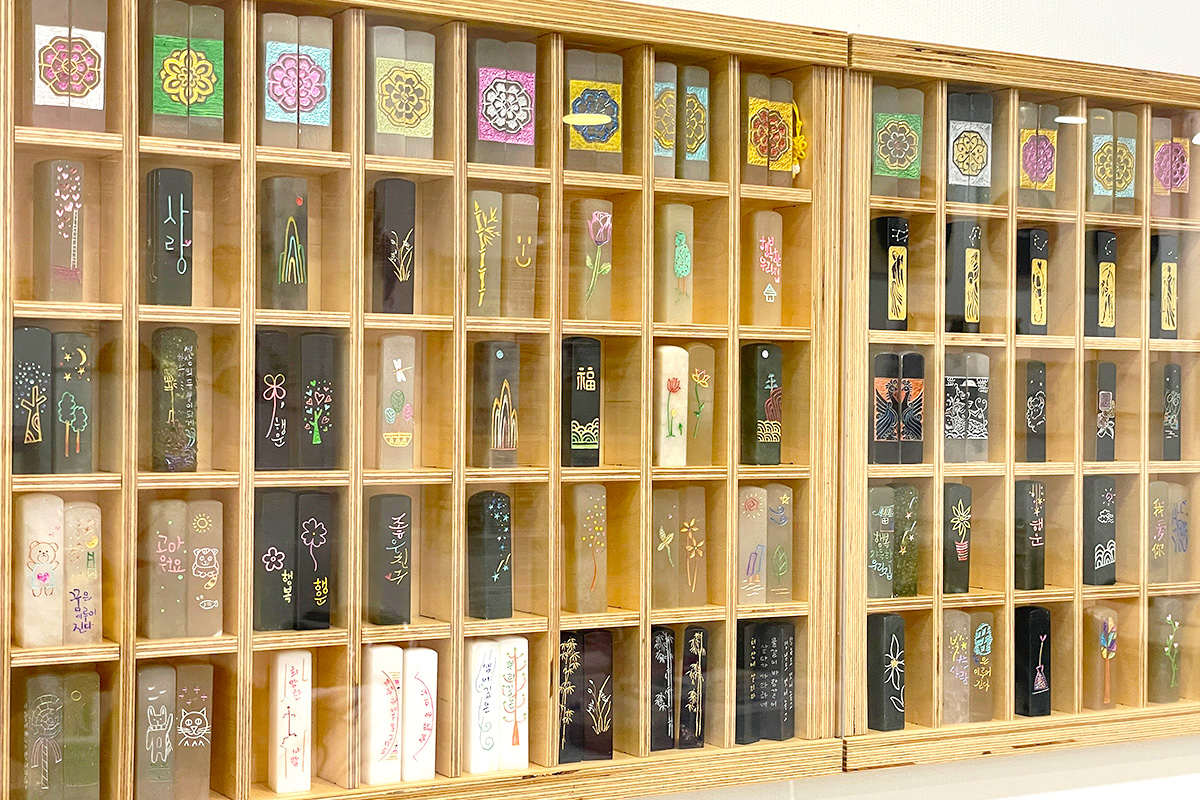 仁寺洞 手工印章體驗