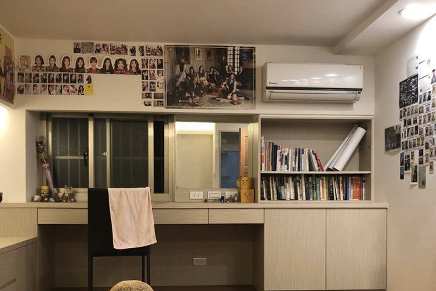 韓國旅行者用相片和擺設將房間設計成專屬空間