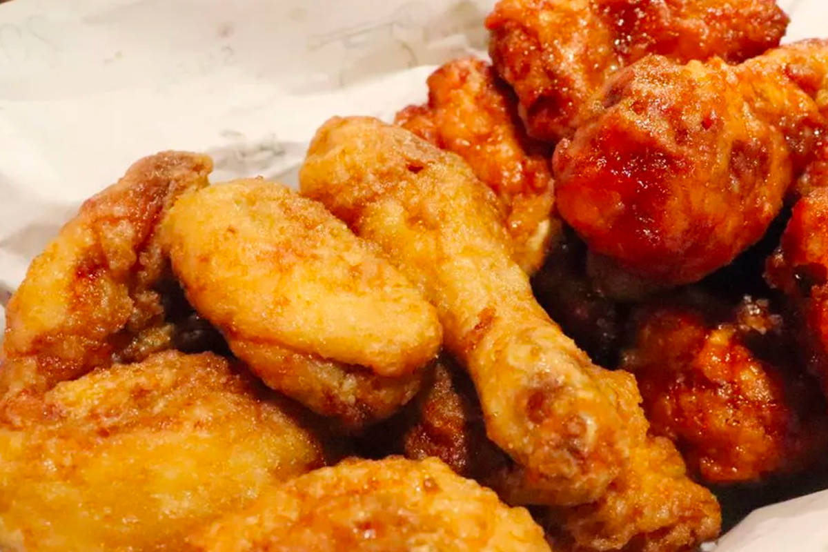 A selection of Korean main dishes such as Spicy Pork Bulgogi and Korean Fried Chicken.