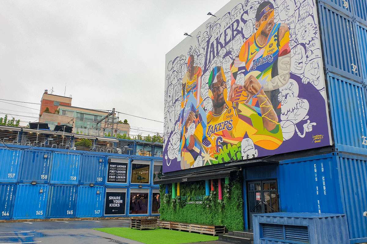 seoul korea common ground, container shopping mall