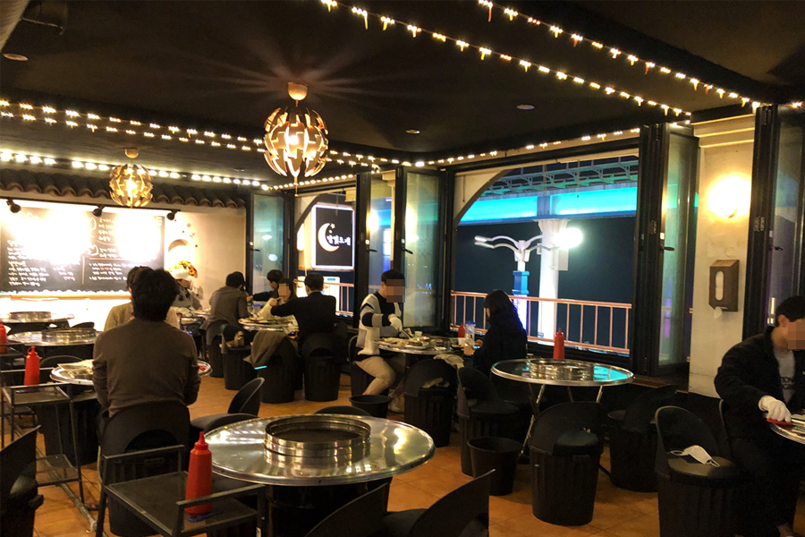 仁川美食 月尾島