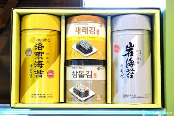 釜山出產的鳴旨紫菜，廣受歡迎的韓國傳統小食之一。「鳴旨紫菜是釜山當地出產的高品質紫菜，是遊客和本地居民的伴手禮首選。」