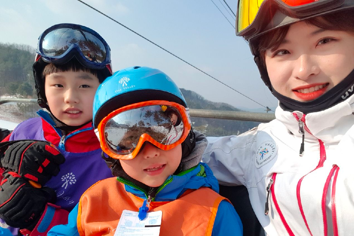 2025 韓國滑雪 推薦 一日遊滑雪場 中文教學