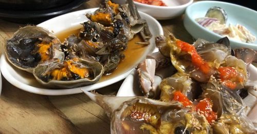 梨大 阿峴洞 醬油螃蟹