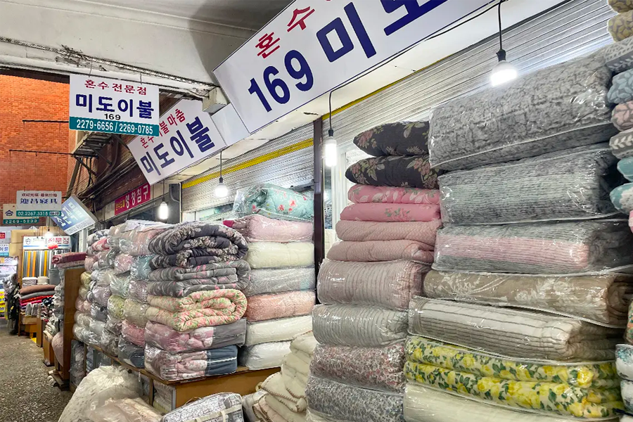 韓國 廣藏市場棉被 推薦 棉被店 韓國棉被