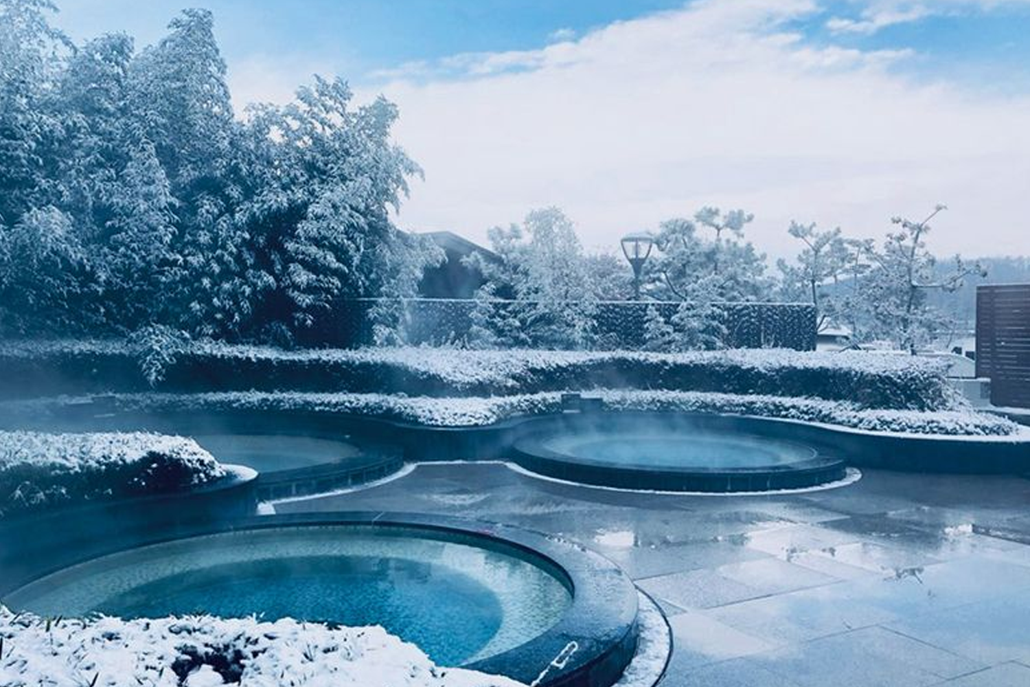 Hot spring in South Korea, more plentiful than you would think