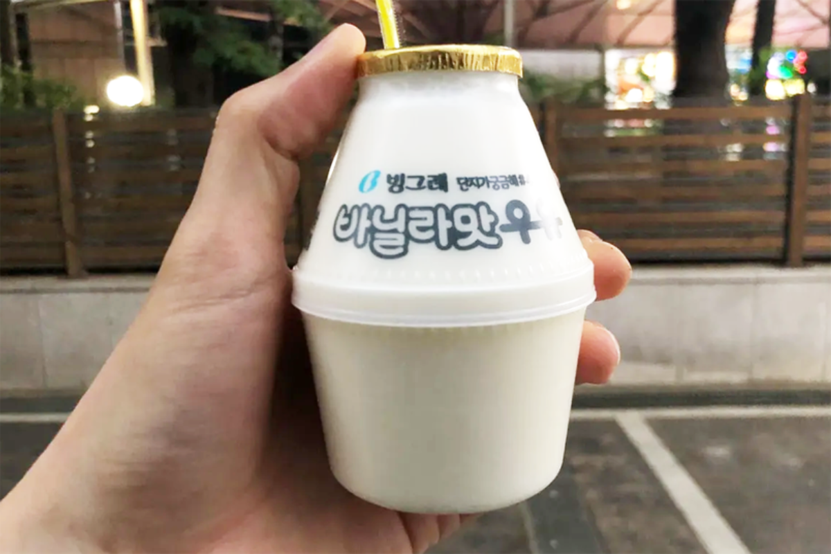 韓國香蕉奶 雲呢拿味