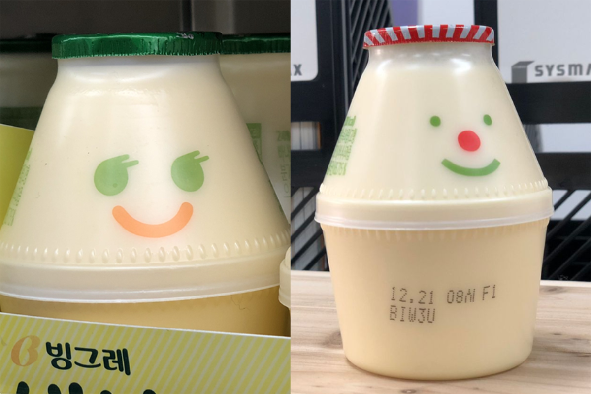 韓國香蕉奶聖誕限定包裝