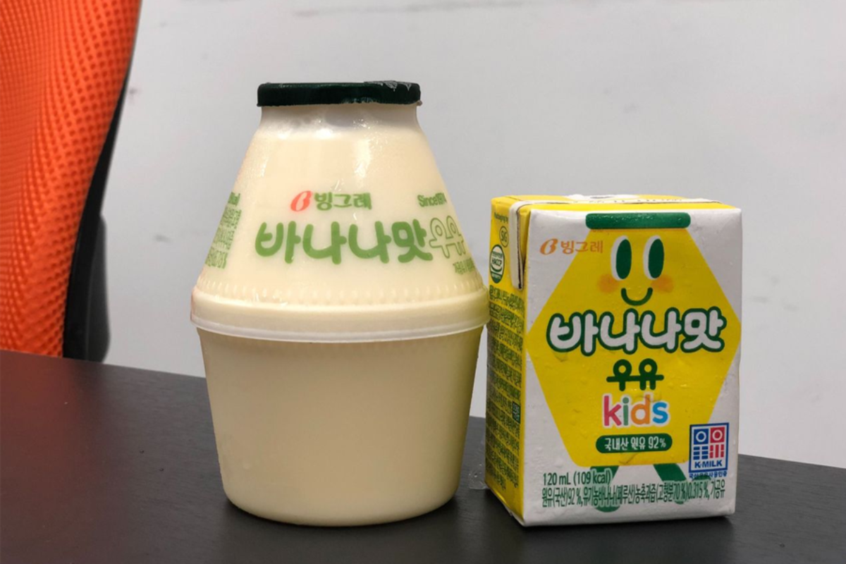 韓國香蕉奶迷你版 韓國小朋友飲品