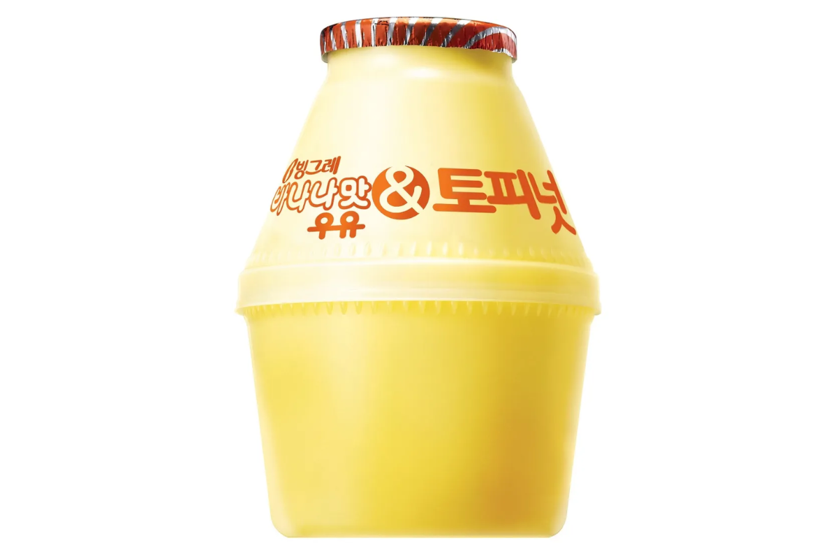 韓國香蕉奶 香蕉&焦糖果仁味