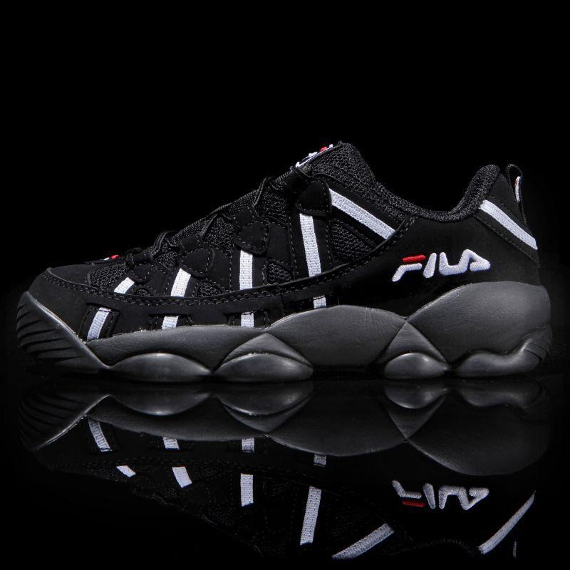 fila spaghetti low black