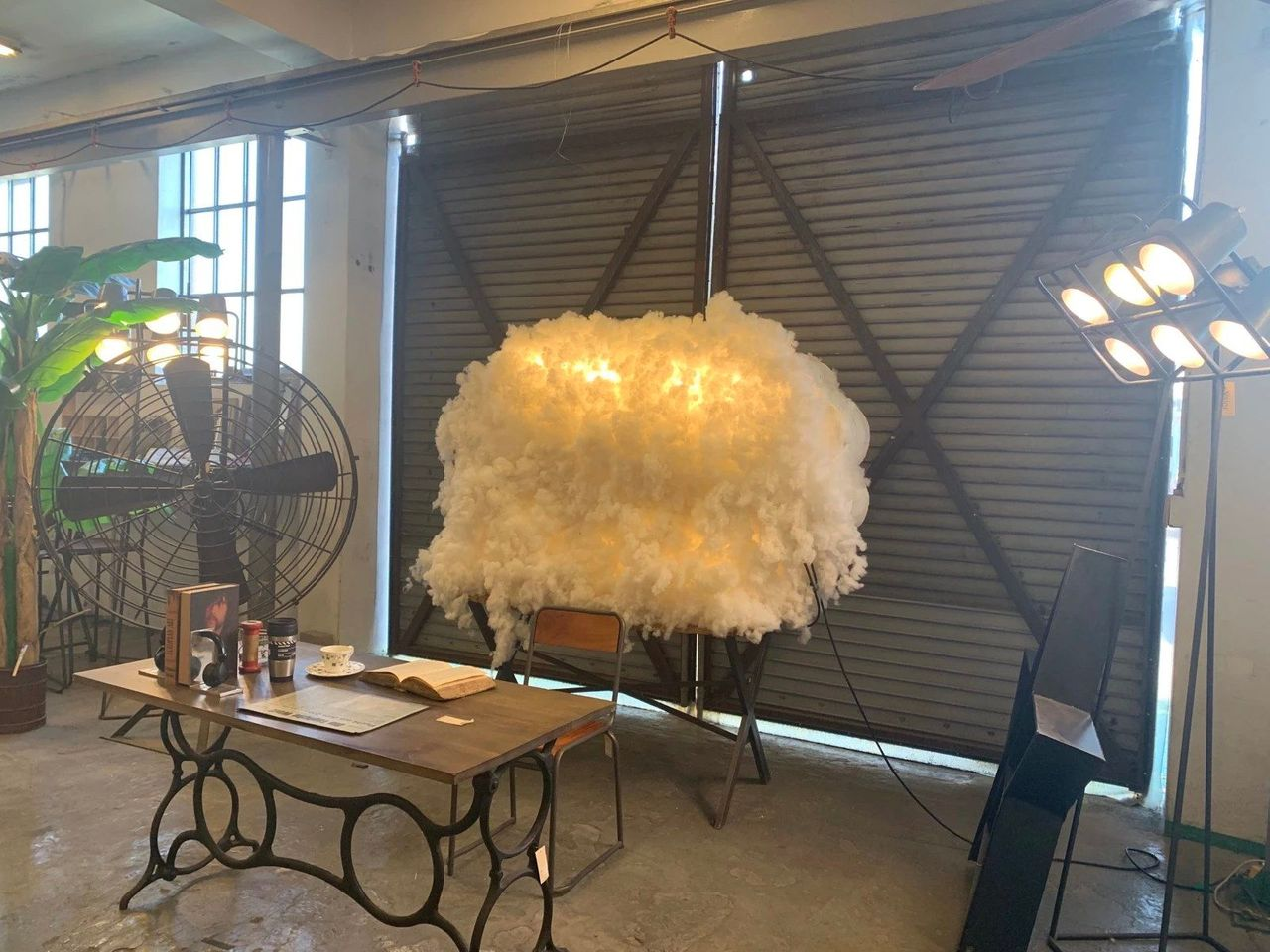 Korean Drama 'Chicago Typewriter' filming at Valor Cafe, Incheon, illustrating a unique and charming backdrop.