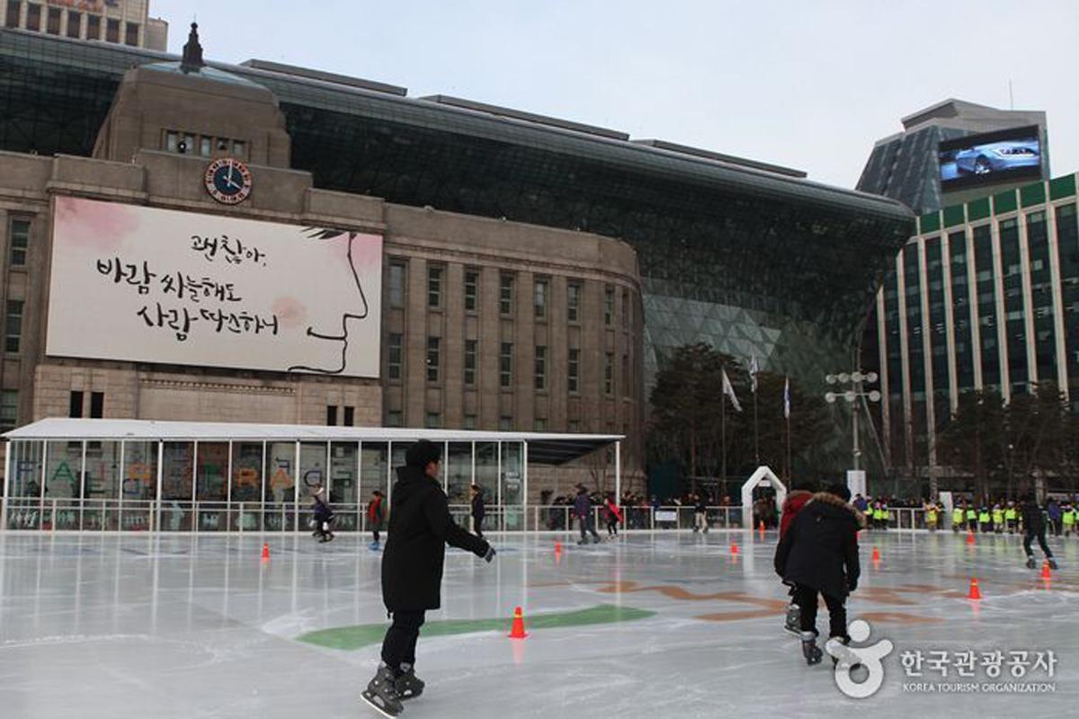 Winter Activities In Korea: skating
