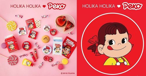 K-beauty | HOLIKA HOLIKA x PEKO不二家 fujiya Limited edition is on sale!