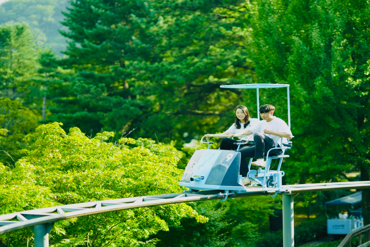 tàu trên cao ở Đảo Nami, Làng Pháp Petite France