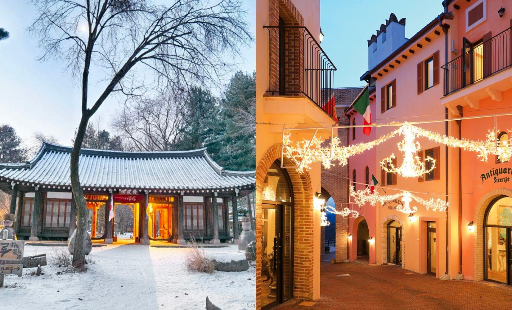 Tour 1 ngày thăm quan đảo Nami, Làng Pháp Petite France và Làng Ý