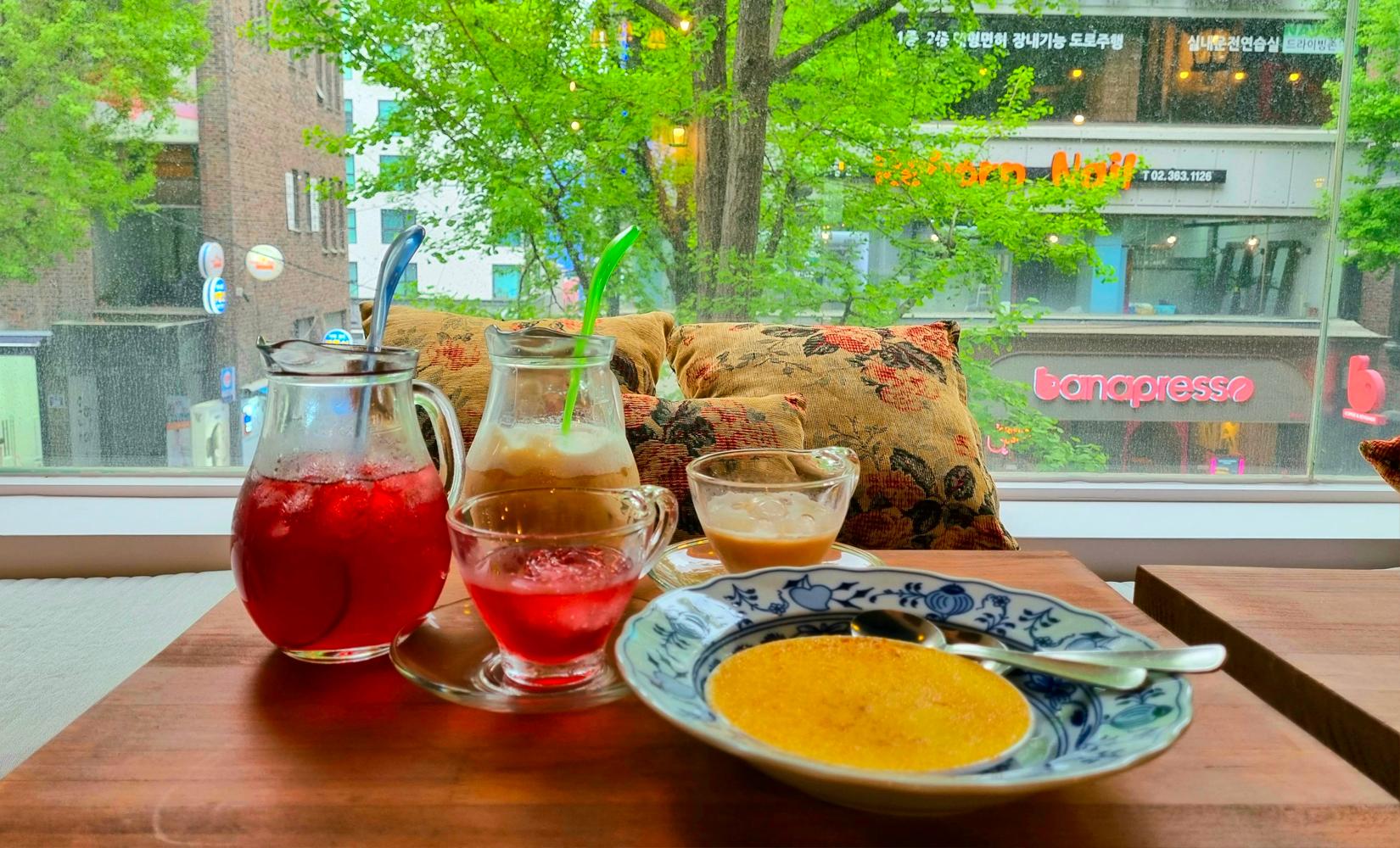 梨大咖啡廳｜Tianhua午後的紅茶